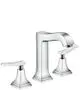 Hansgrohe-HG-3-Loch-Waschtischarmatur-160-Metropol-Classic-chrom-mit-Hebelgriff-31331000 gallery number 1